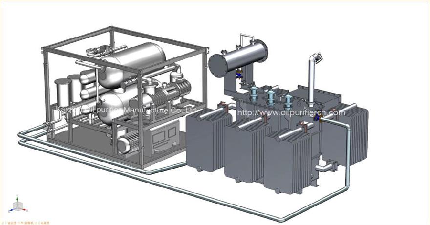變壓器乙炔真空濾油機(jī)